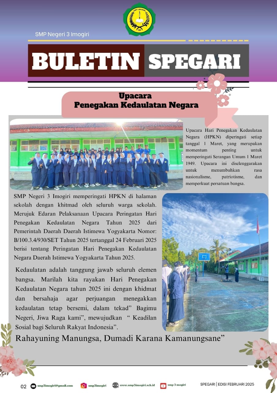 Upacara Hari Penegakan Kedaulatan Negara