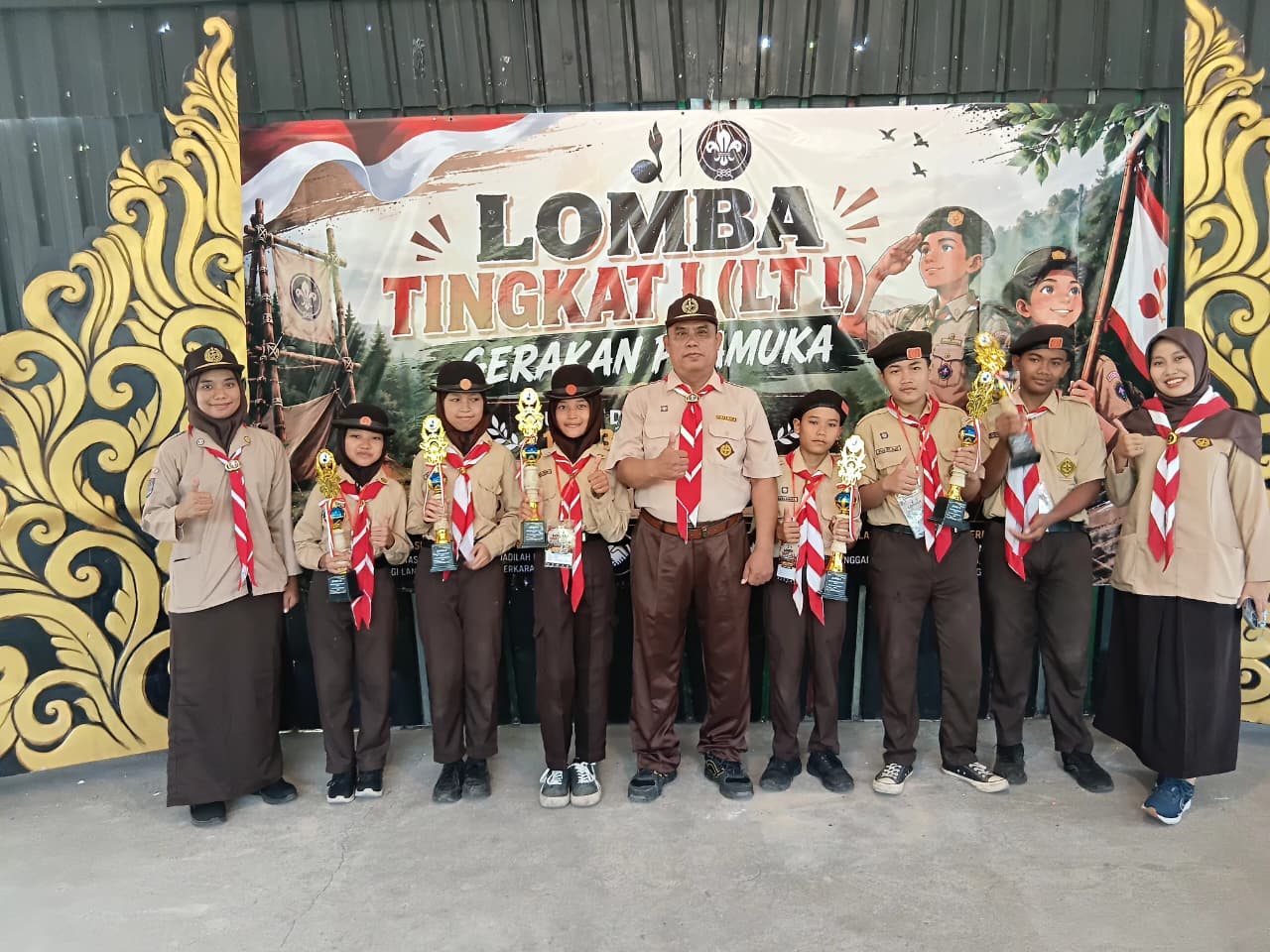 Pemenang Peserta Perkemahan Lomba Tingkat 1 Pramuka Penggalang SMP N 3 Imogiri 2026