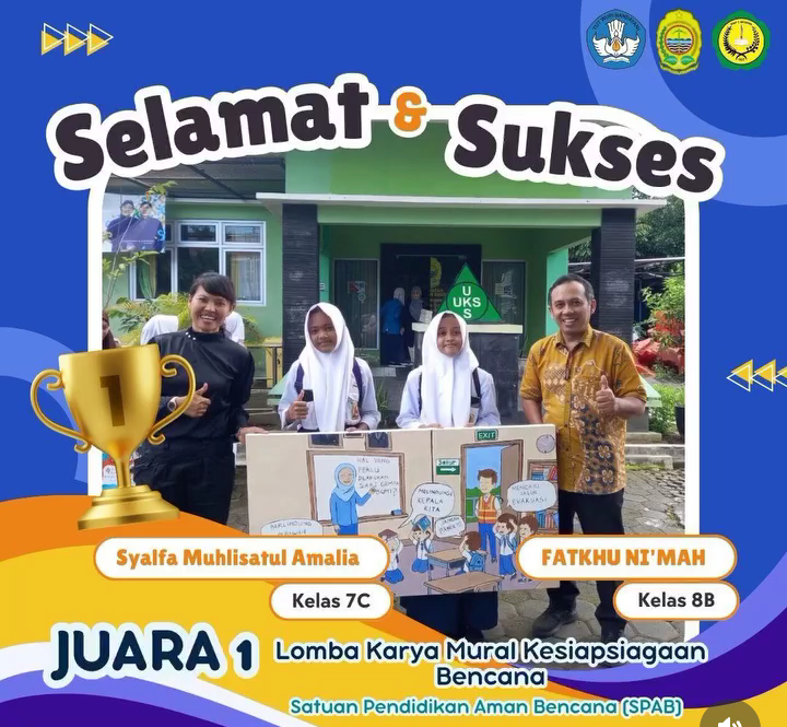 Juara 1 Lomba Karya Mural Kesiapsiagaan Bencana