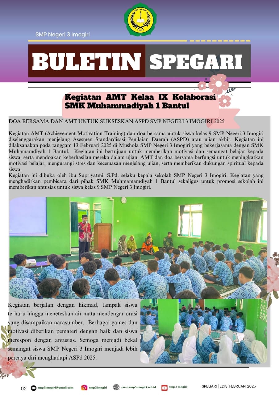 Kegiatan AMT Kelas IX